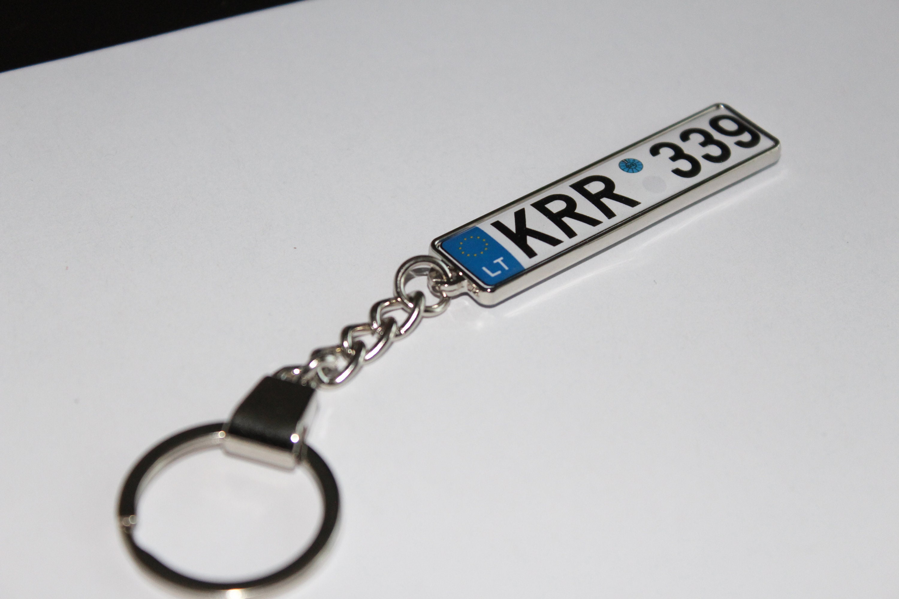 Personalized keychain Germany keyring two sided Germany Etsy