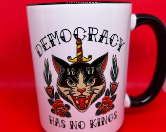 Silent Resistance Mug Anti 47 15oz Handmade Coffee Mug