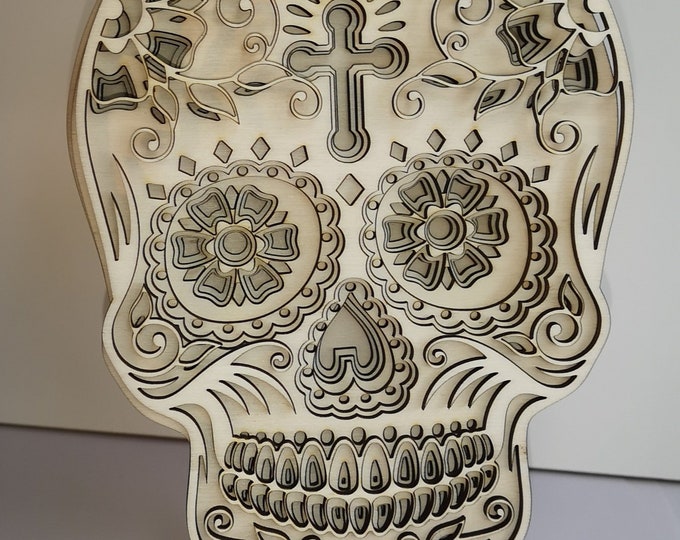 Skull Day of the Dead Free shipping