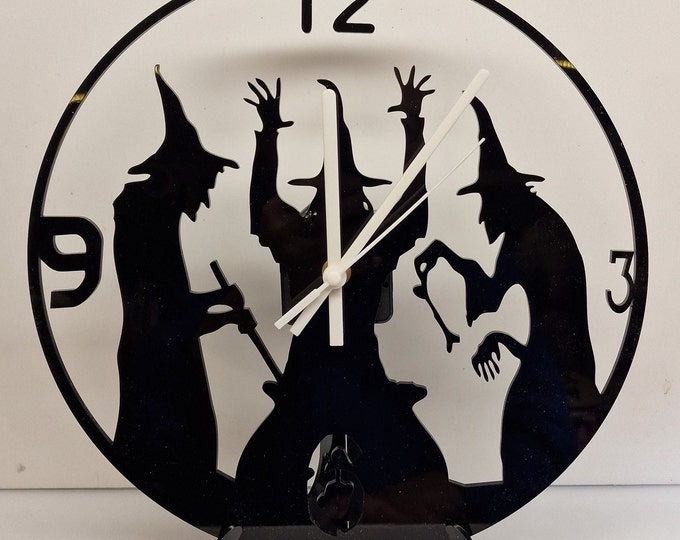 Black Witch Clock