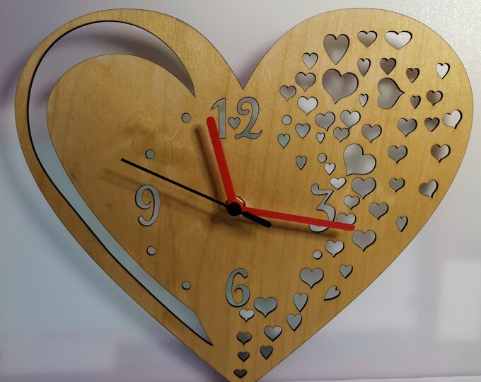 Love heart Clock