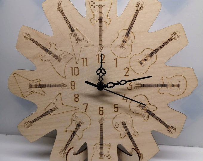Guitar Clock