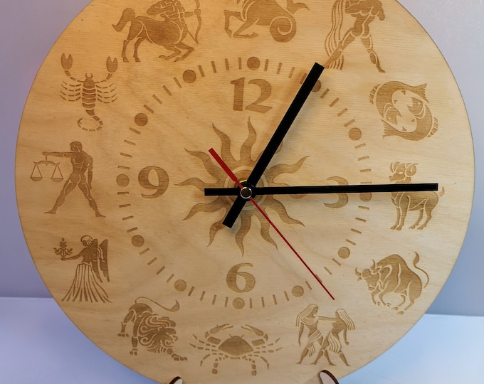 Zodiac Clock