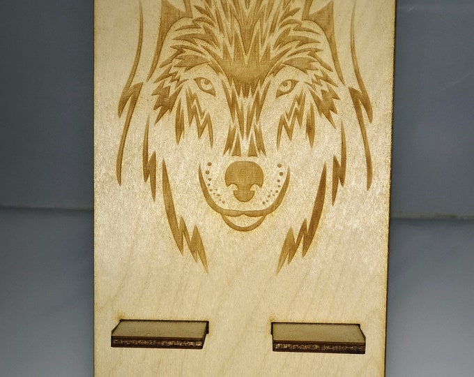 Wolf phone holder