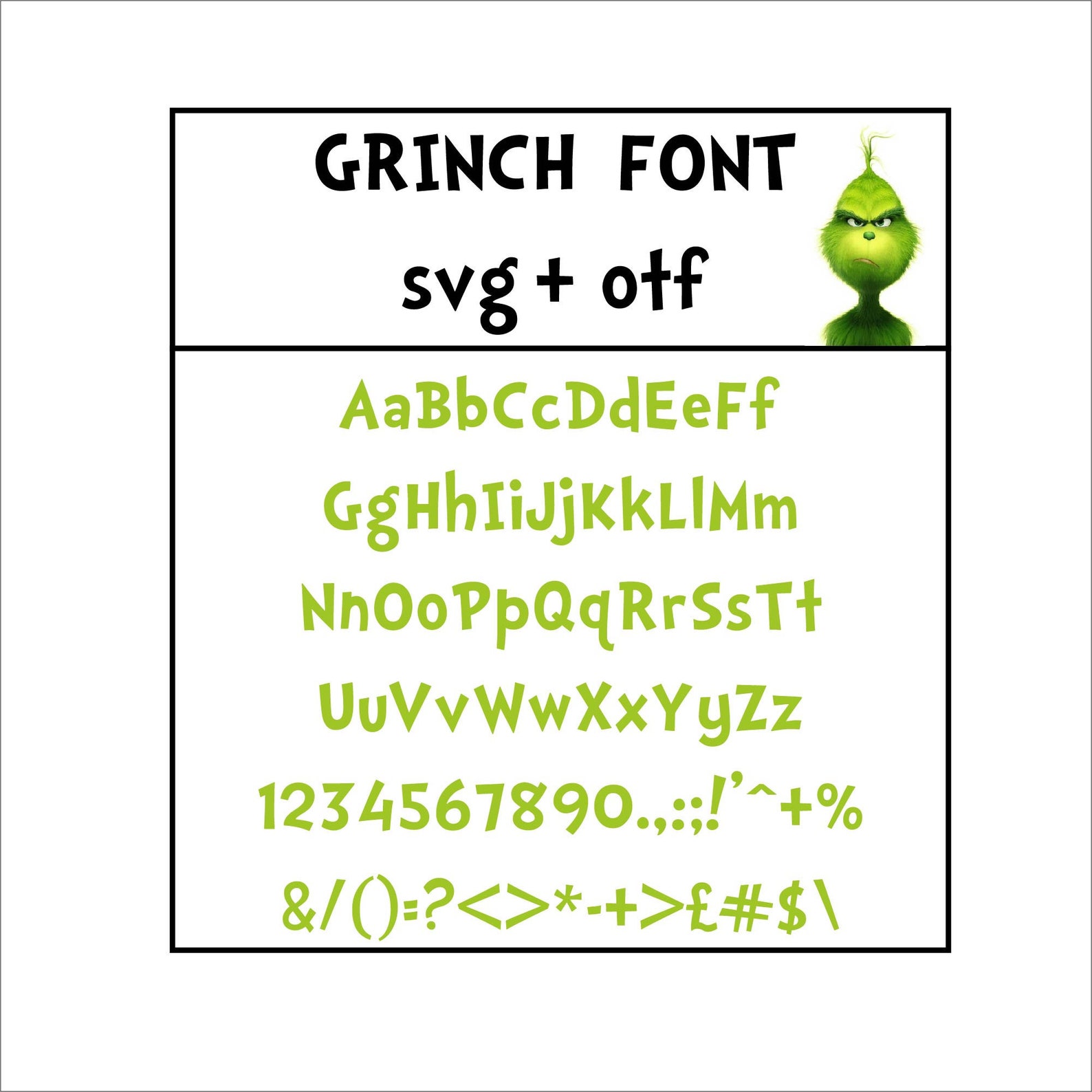 Grinch Font Svg Grinch Otf Grinch Clipart Grinch Alphabet Etsy Images Grinch font svg grinch otf grinch clipart grinch alphabet etsy images