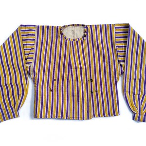 Antique Striped Jacket, Shirt, Antique Ottoman Costumes, Antique Clothing, Antique Textiles
