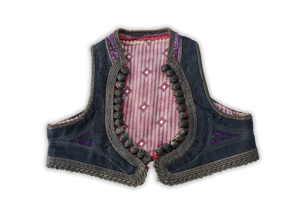 Antique Rare Children's Vest / Antique Costumes, Textiles