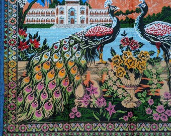 90s USA製】プレシャスモーメント ヴィンテージラグ タペストリー