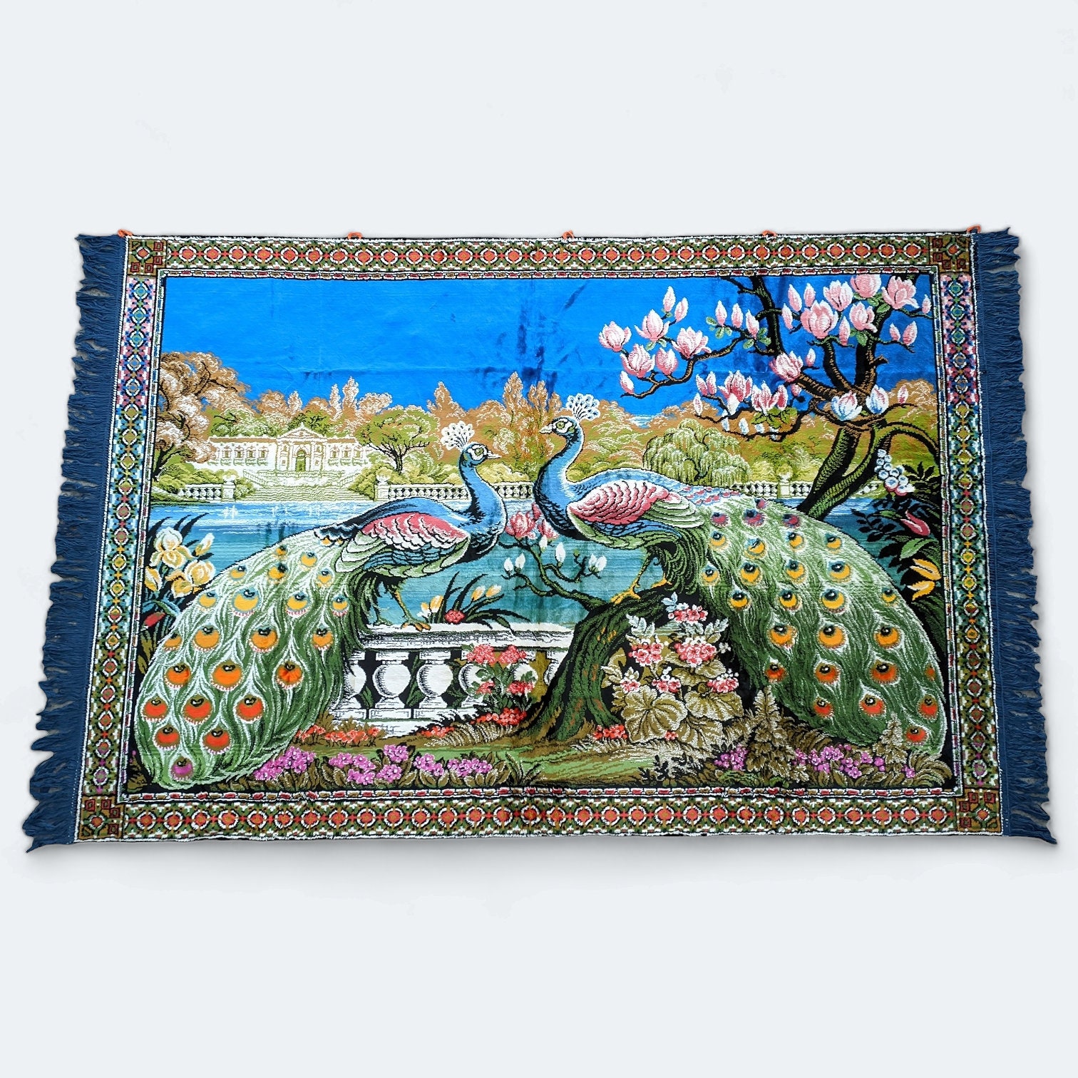 Peacock Tapestry Kids Cummerbund Peacock Tapestry Kids Cummerbund