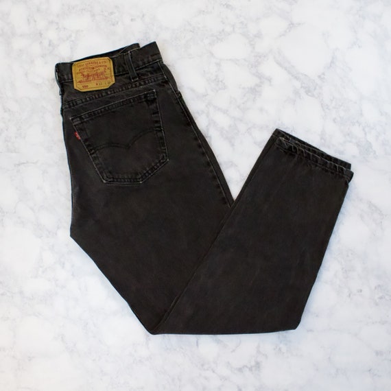 Levi's - Black 550 Size 33/30