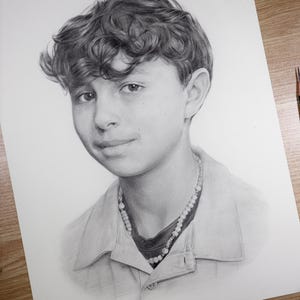 Custom Hand-Drawn Pencil Portraits