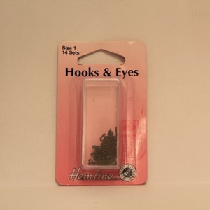 Hemline Hook and Eyes
