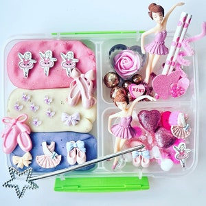 Ballet Play Dough Kit, Ballerina Play Dough Kit, Ballet Play Dough, Dancer Sensory Kit, Ballet Sensory Play Dough Kit, Ballet Birthday Gift