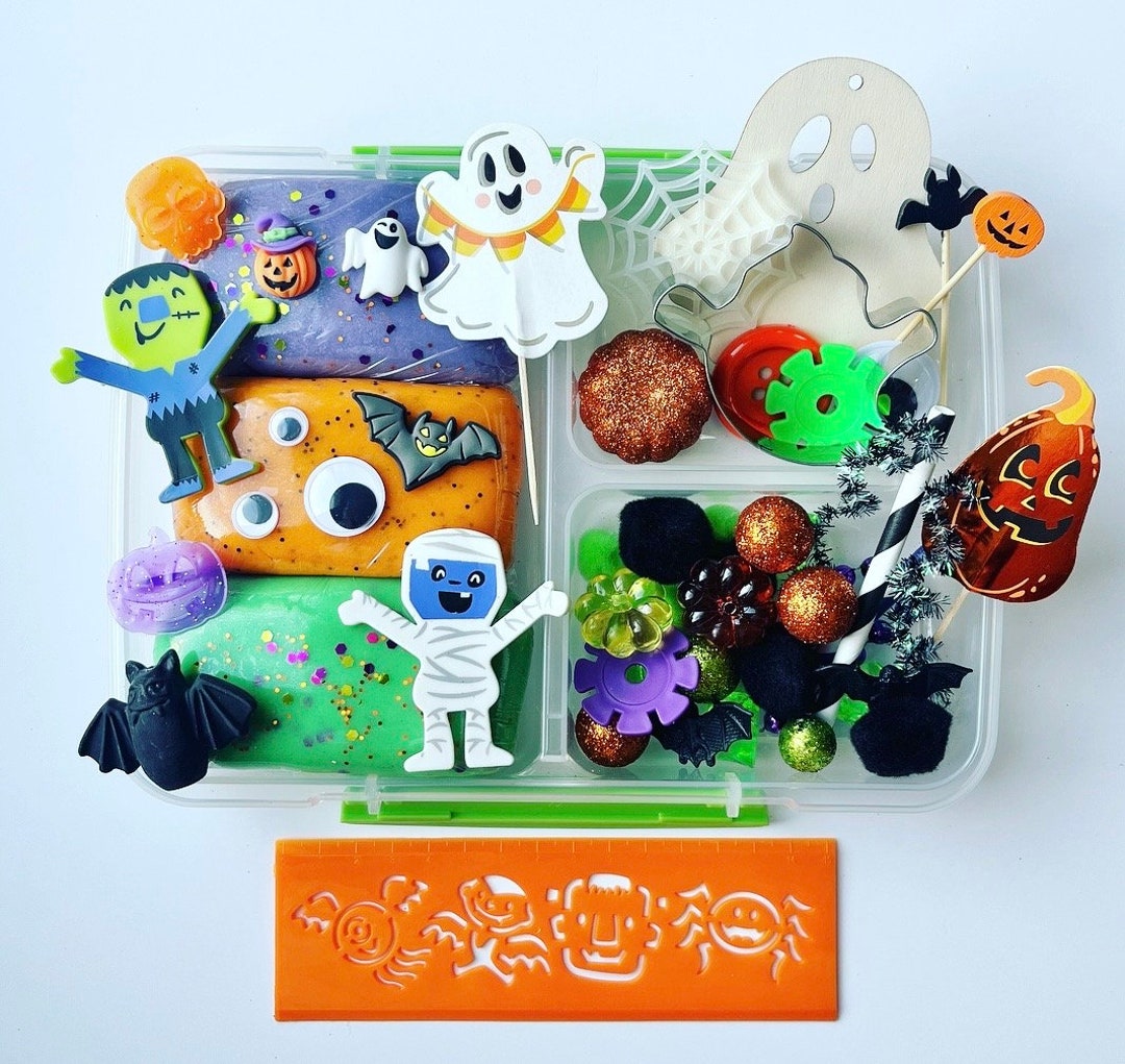 Play Dough Kit Halloween Play Dough Kit Kids Play Dough Kit