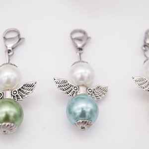 Lucky angel, guardian angel, gift, Easter, Christmas, birthday, multicolored, lucky charm, charm, beads, angel zdjęcie 3