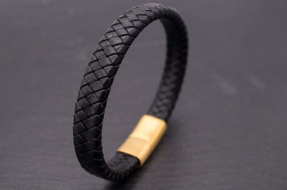 David Men's Leather Bracelet – Swashaa