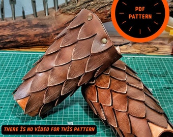 Arm Guard  Pattern, Armour Patterns, Arm Armor Pattern,  Arm Guard Template, DIY, Leather pattern, Lether Template, PDF, Cosplay Pattern