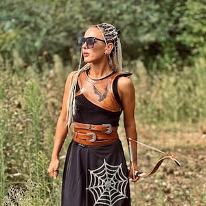 Leather Women Armor, Leather Women Costume, Leather  Armour,  Body Armor, Cosplay Costume , Armor, Warrior Armor, Warrior costume, Armour,