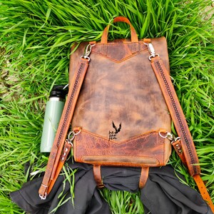 Backpack Pattern, Leather Backpack Pattern, PDF Pattern, 15.5" - 11.5" - 5.5" Laptop Backpack Pattern, Bag Pattern, Bag template, PDF,  DIY