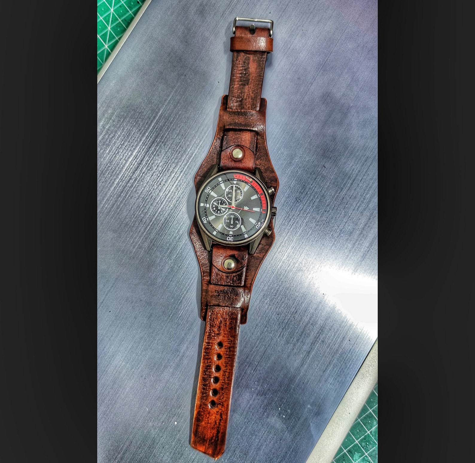 Watch Strap Pattern, 20&22 Mm Watch Band Template, Bracelet Watch Band ...