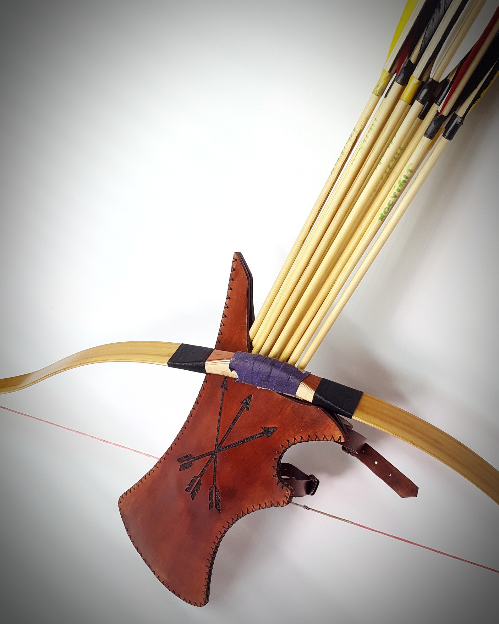 Quiver Pattern Leather Archery Quiver Pattern PDF Etsy