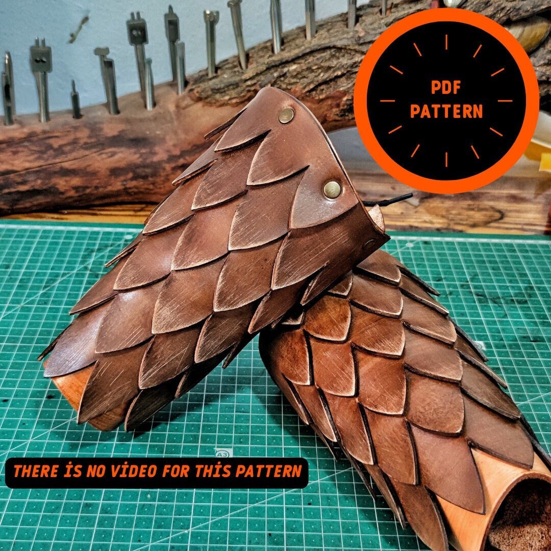 Arm Guard Pattern, Armour Patterns, Arm Armor Pattern, Arm Guard