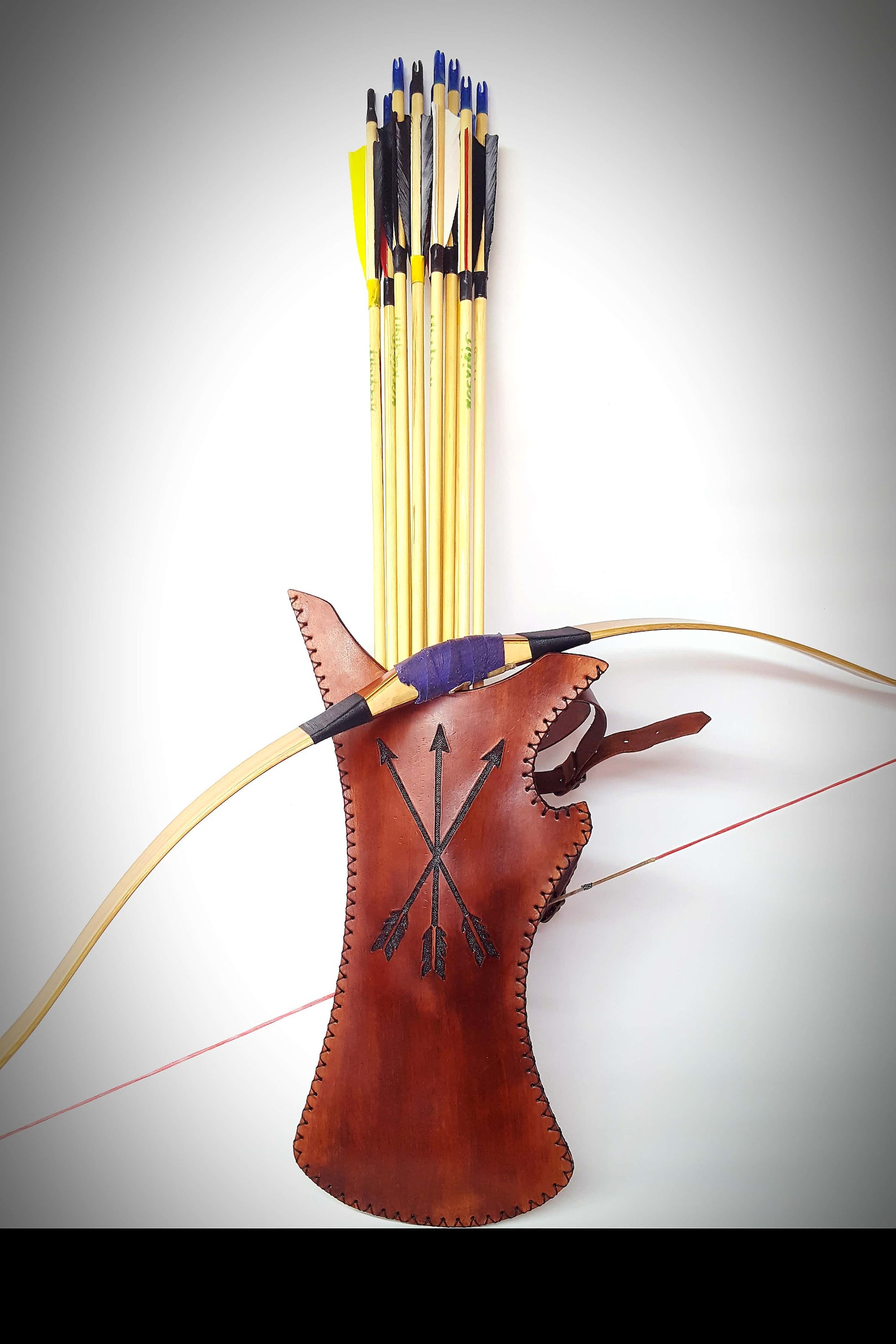 Quiver Pattern Leather Archery Quiver Pattern PDF Etsy UK