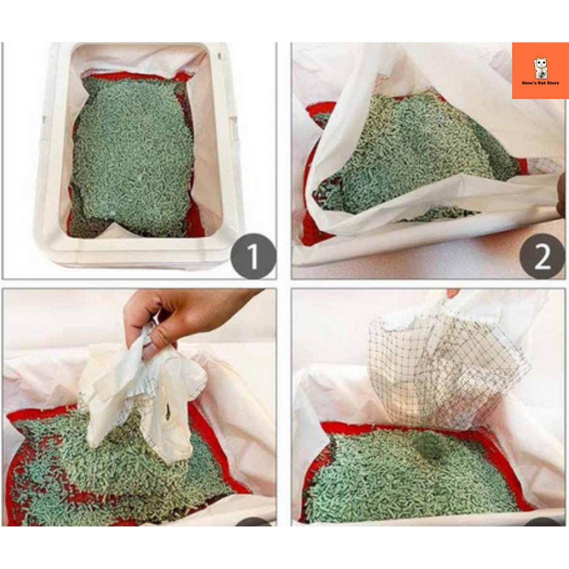 Cat Litter Liners Cat Litter Bags Cat Cleaning Supplies Cat Etsy