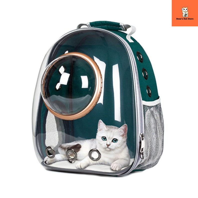 Bubble Cat Backpack Bubble Cat Carrier Clear Bubble Etsy