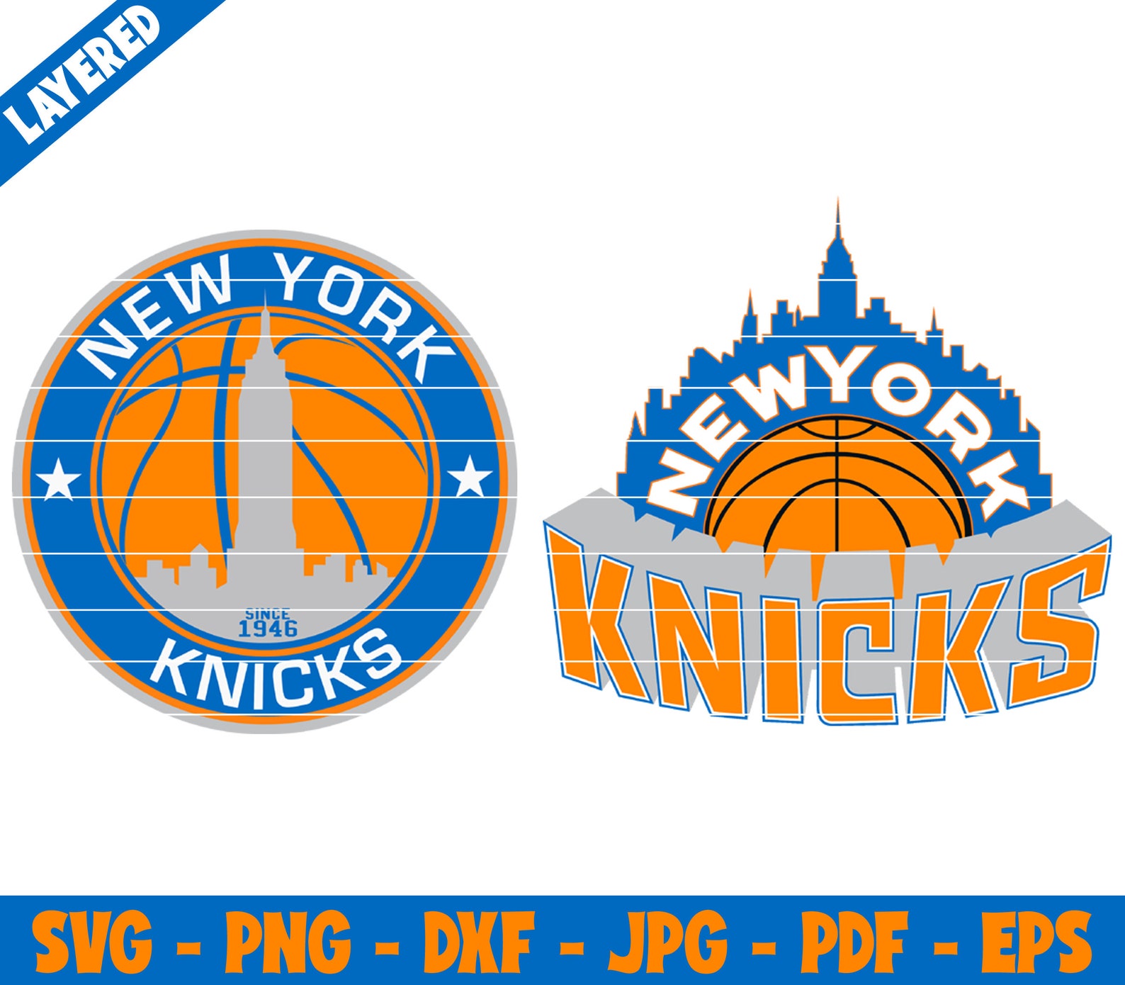 New York Knicks Logo Svg Knicks svg Basketball Sport Team Etsy