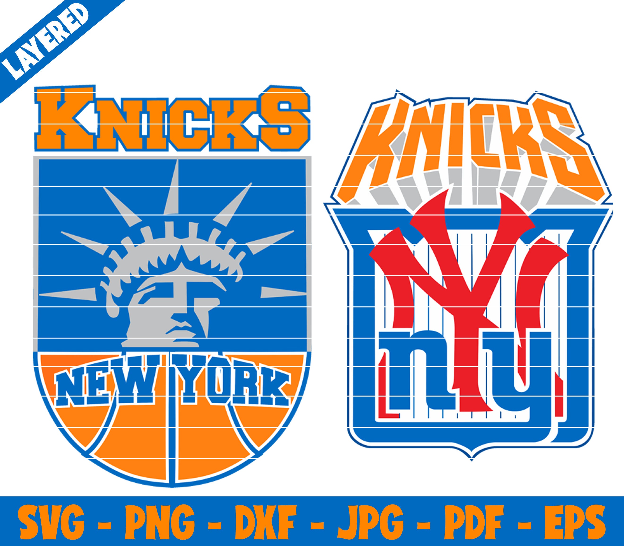 New York Knicks Logo Svg Knicks svg Basketball Sport Team Etsy