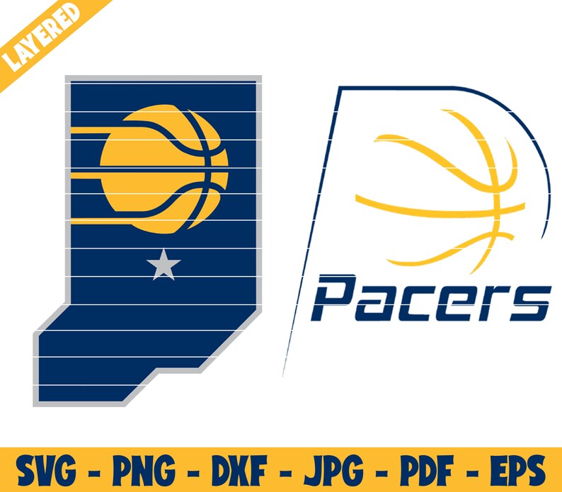 Download Indiana Pacers SVG NBA Logo SVG Bundle Nba Teams Svg | Etsy