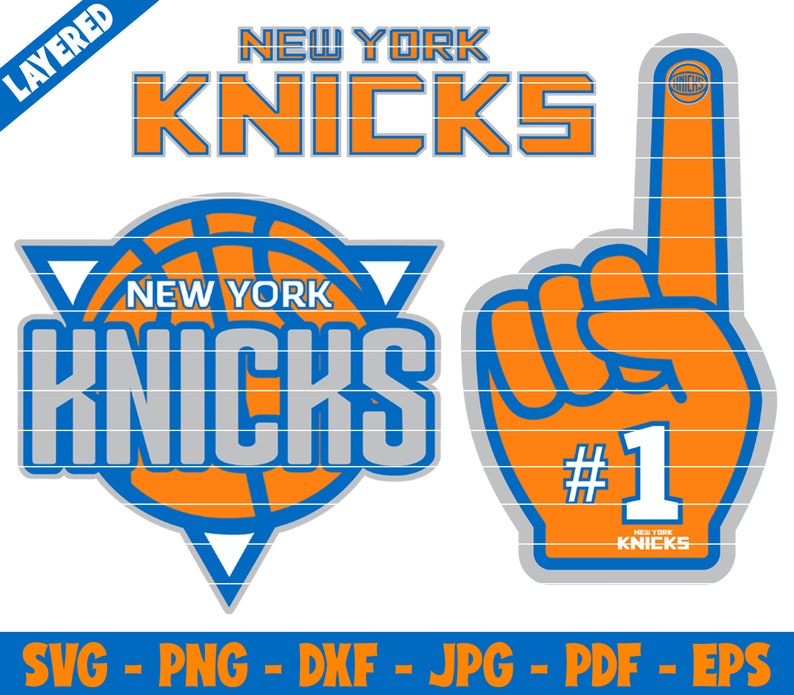 New York Knicks Logo Svg Knicks svg Basketball Sport Team Etsy