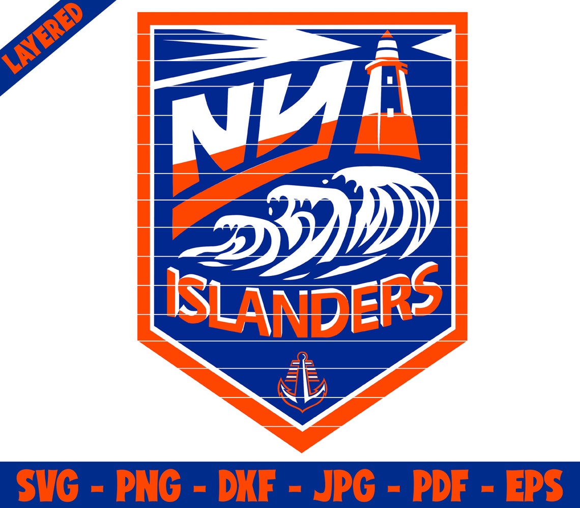 New York Islanders Svg Logo NHL svg Hockey svg Islanders Etsy