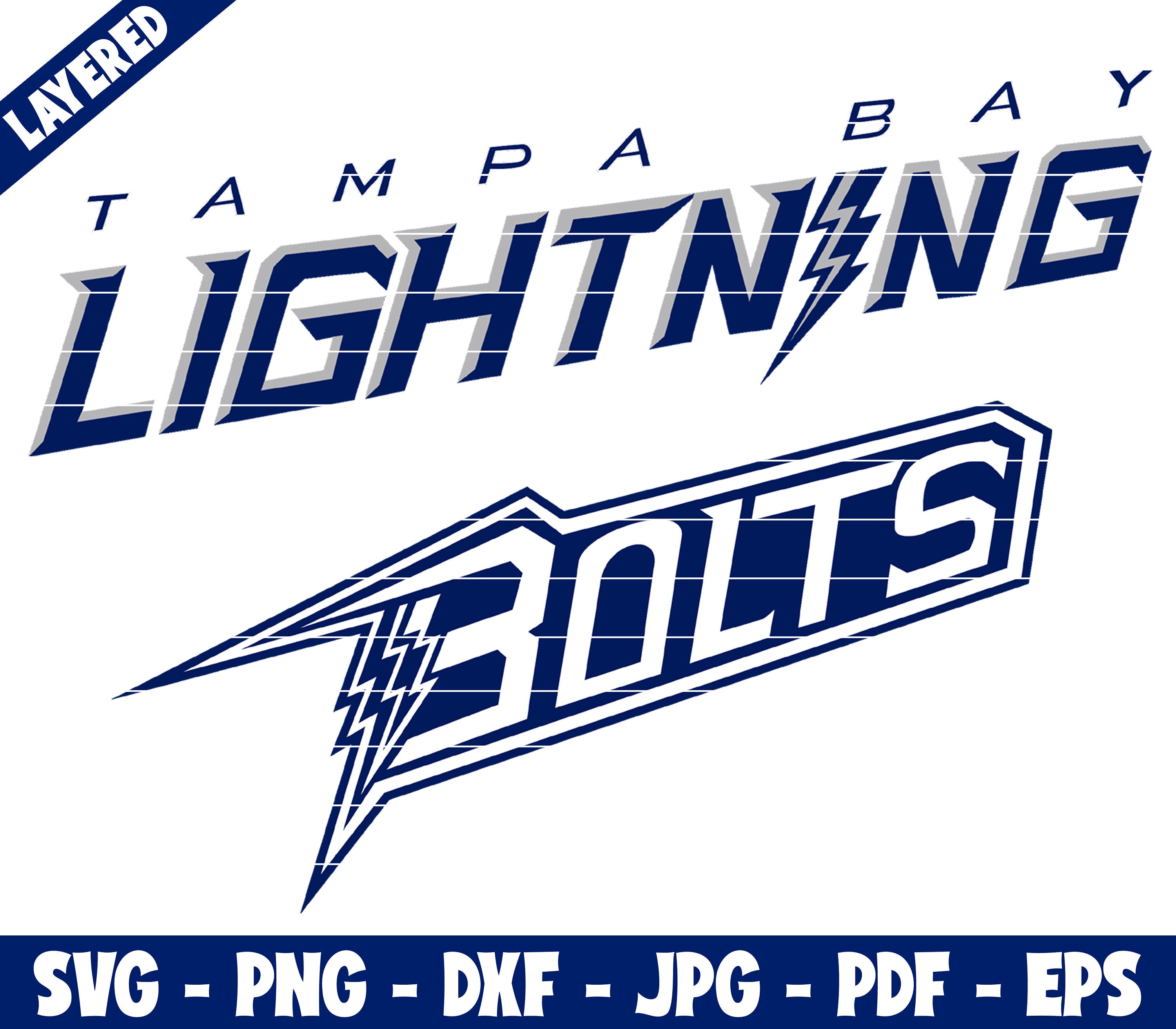 Tampa Bay Lightning SVG Bundle Svg Cut File für Cricut Etsy