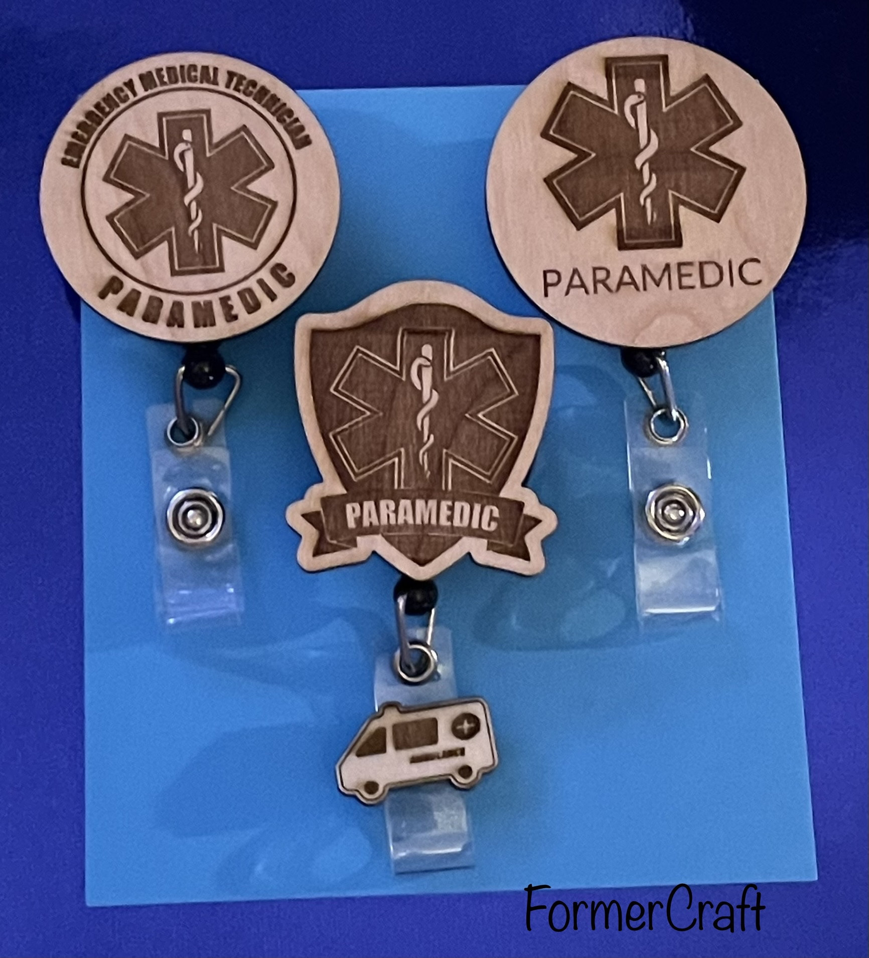 Medic Badge Reel 