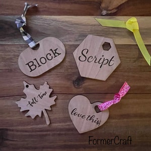 Custom Personalized Place Names, Shower Name Tag, Wedding Place Setting Name Tags, Rustic Wedding Favor, Table Decor, Wood Name Place card