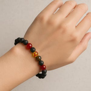 Pulsera difusora de aroma de roca volcánica: joyería con aceites esenciales