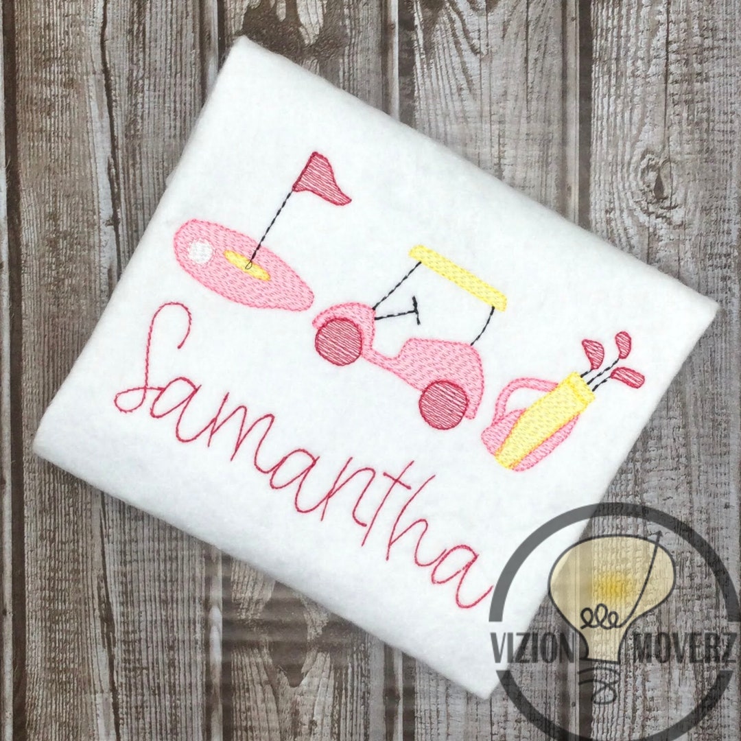 Toddler Golf Shirt Personalized Girl Golf Shirt Baby Golf Etsy