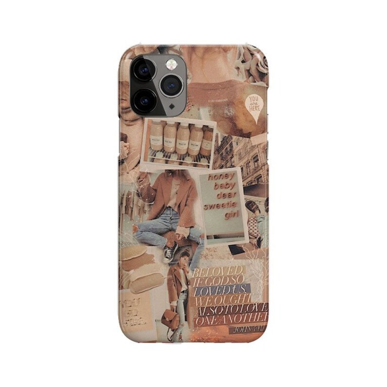 Girly Aesthetic Iphone 11 Case Pretty Girl Protective Cover Etsy