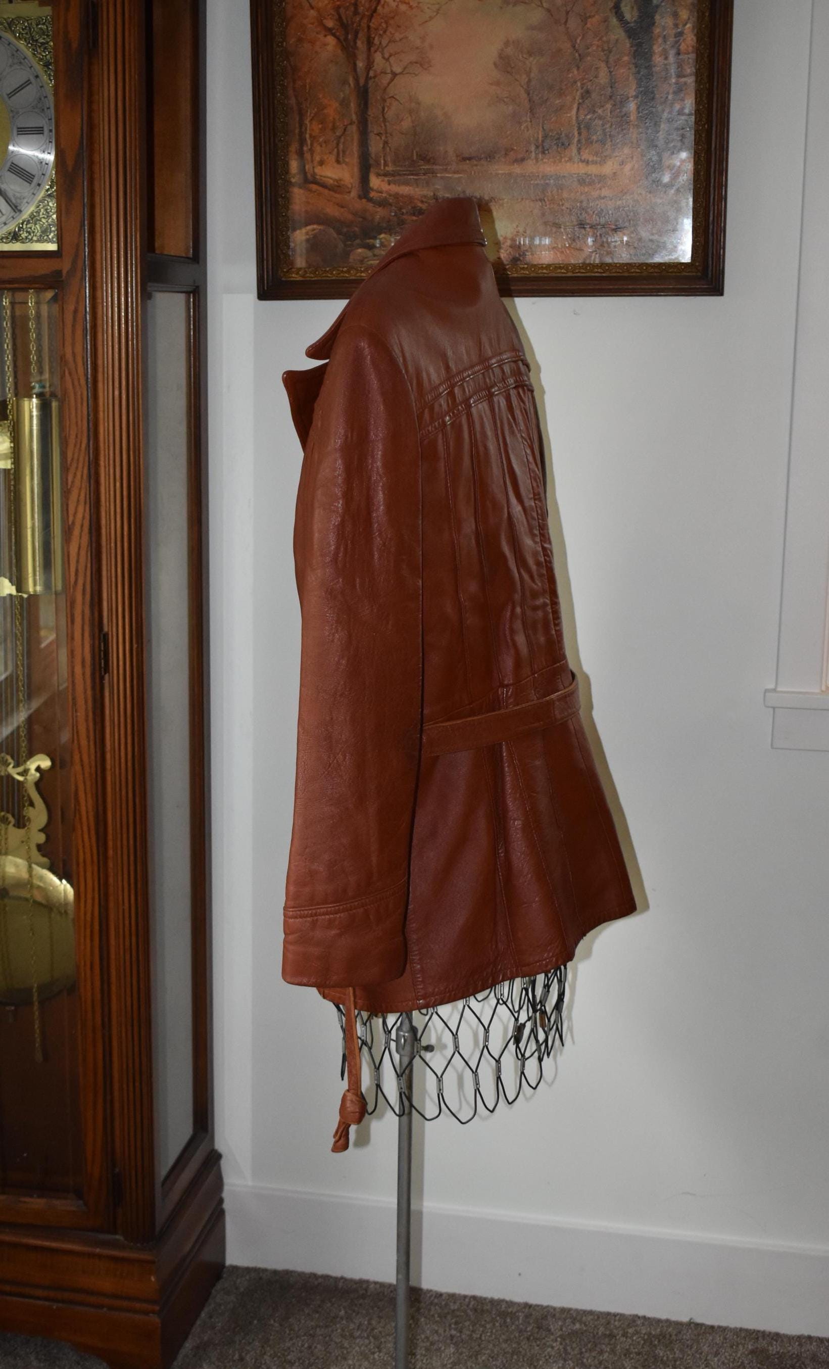 1970's Winnipeg Leather Jacket - Etsy