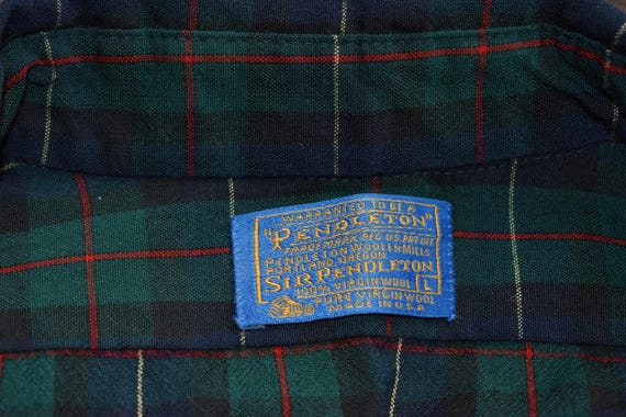 Sir Pendleton Mac Leod Tartan Pendleton Wool Shir… - image 9