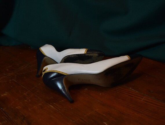 Vintage Proxy Shoes // Classic Heels // Nautical … - image 4