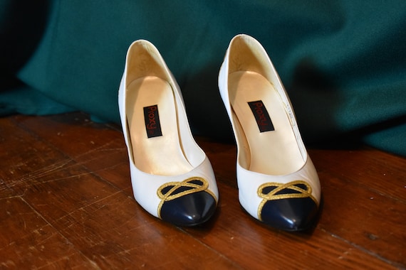 Vintage Proxy Shoes // Classic Heels // Nautical … - image 2