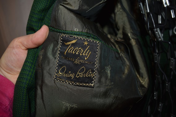 Taverly Man's Jacket // Irving Berlin Jacket // S… - image 10