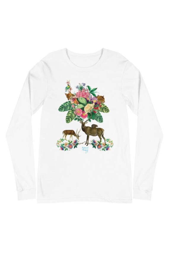 HIDE \u0026 SEEK DEER Long Sleeve T Shirt 