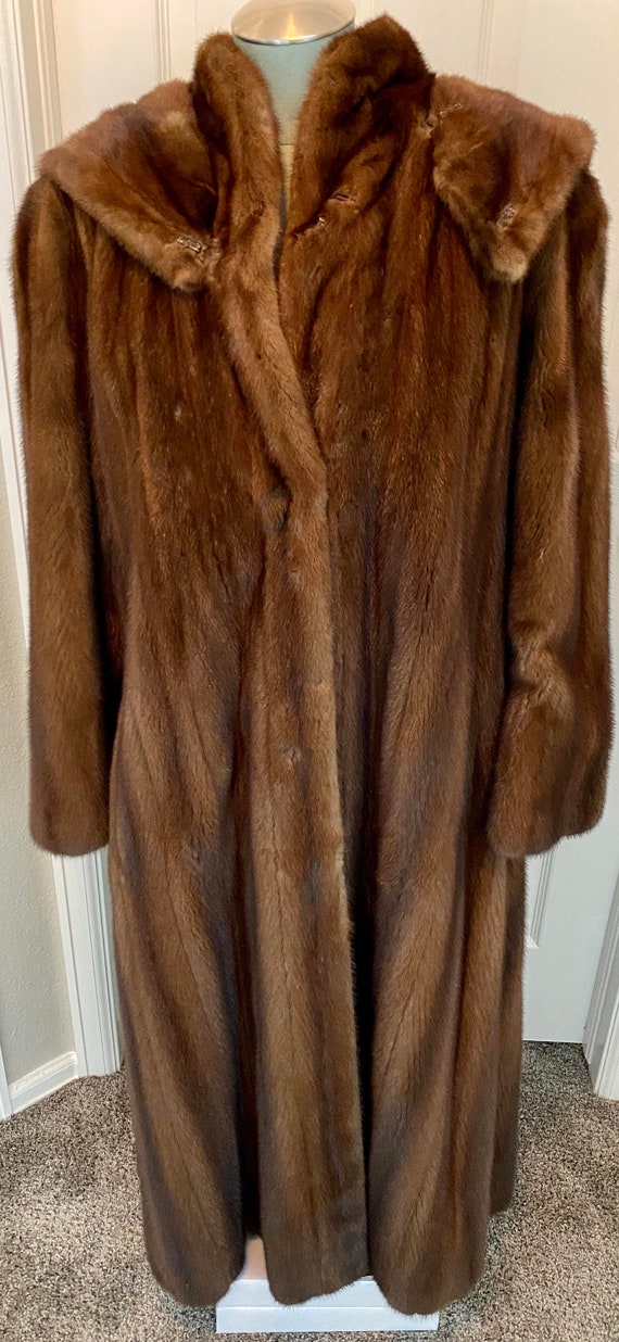 Natural Lunaraine Mink Fur Coat