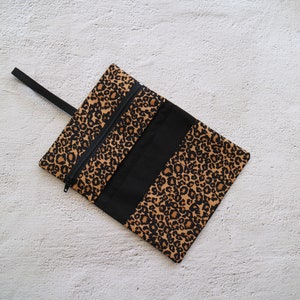 Tobacco bag leopard printed with elastic band no.TB253 image 6