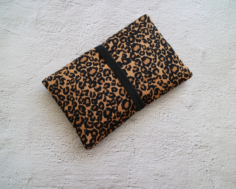 Tobacco bag leopard printed with elastic band no.TB253 image 10