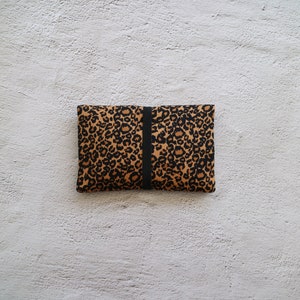 Tobacco bag leopard printed with elastic band no.TB253 image 8